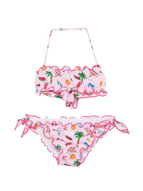 Bikini bambina MC2 Saint Barth rosa MC2 SAINT BARTH Kids | EMY03374L